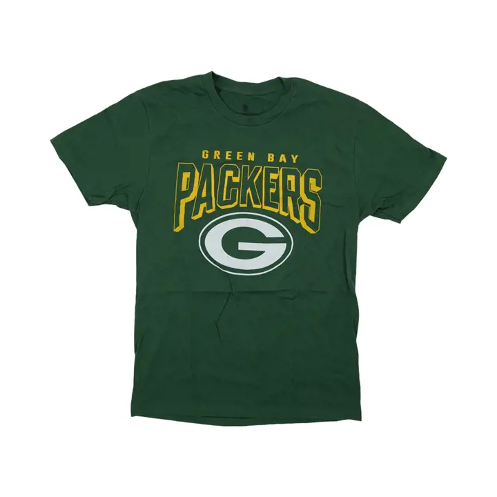 T-shirt Logo NFL Bold Green Bay Packers 21 vert