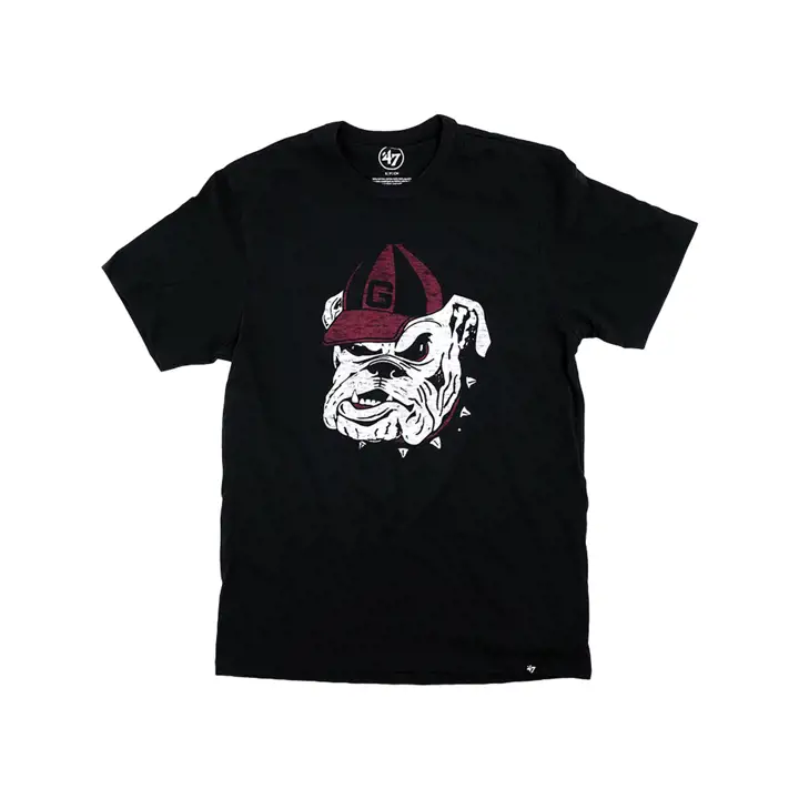 T-shirt noir à logo Georgia NCAA Premier Franklin Vault