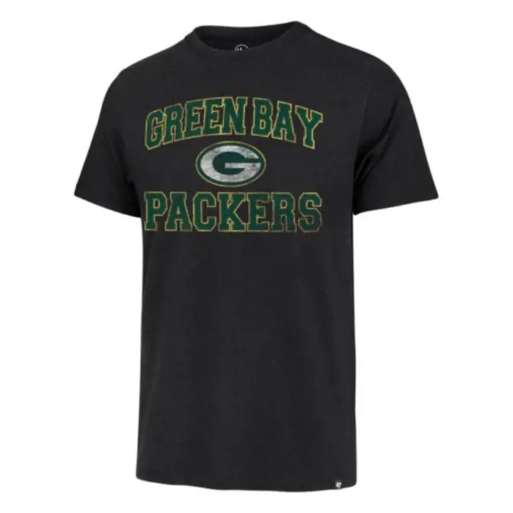 T-Shirt GREEN BAY PACKERS NFL Union Arch Franklin noir