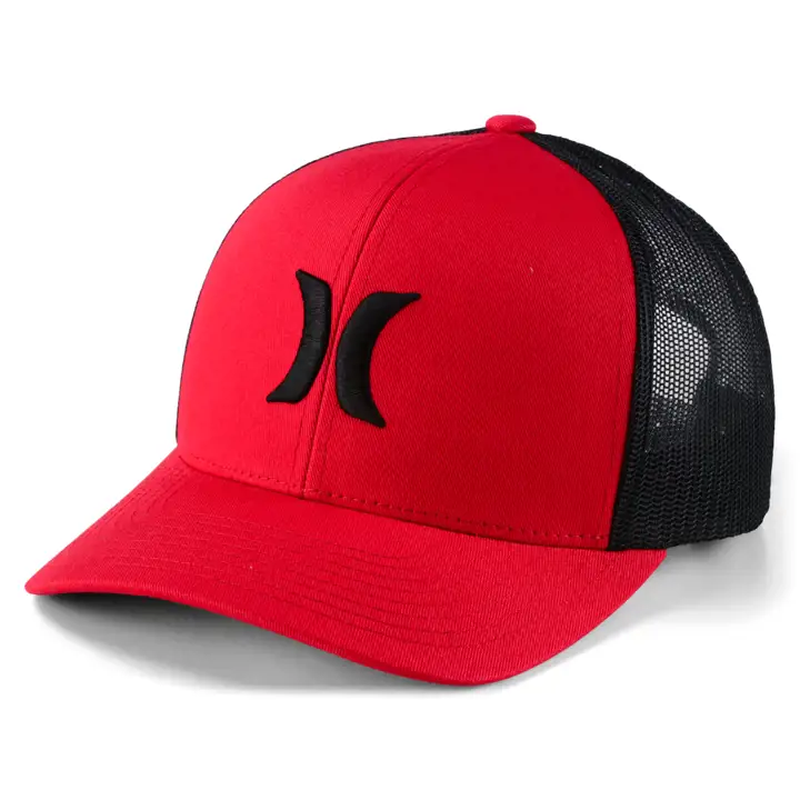 Casquette Hurley Del Mar Trucker rouge/noir