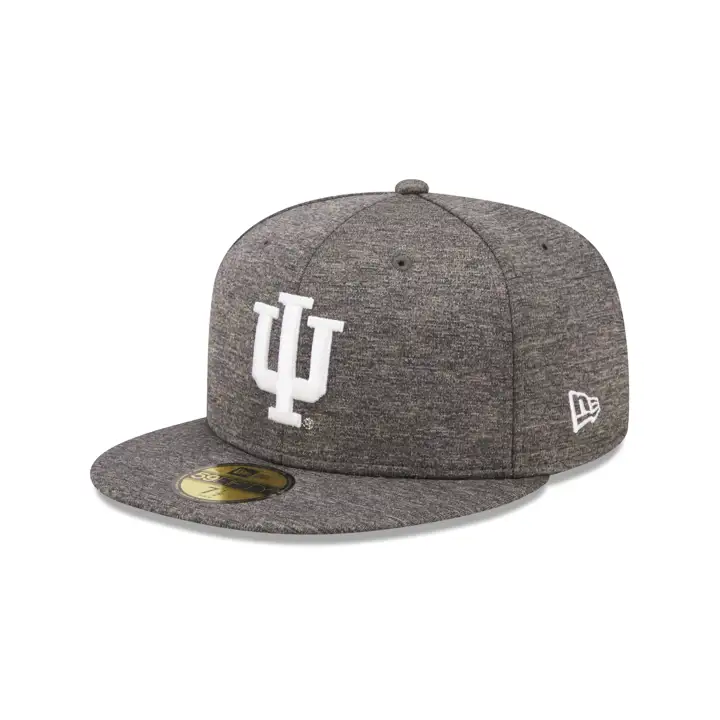 Indiana Hoosiers NCAA Tonal Heathered 59FIFTY graphite