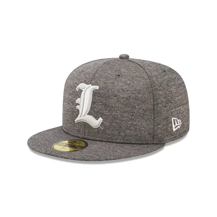 Louisville Cardinals NCAA Tonal Heathered 59FIFTY graphite