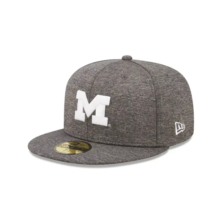 Michigan Wolverines NCAA 59FIFTY en graphite chiné