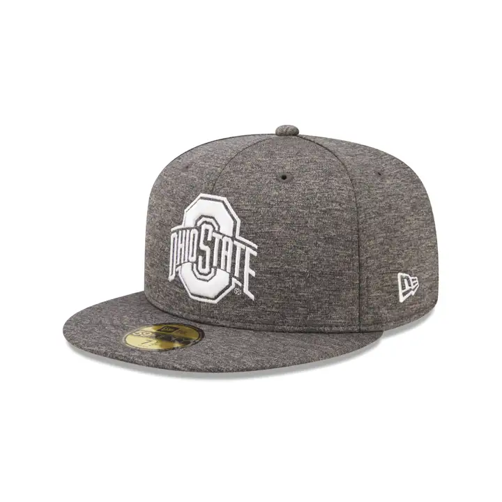 Casquette 59FIFTY Ohio State Buckeyes NCAA Tonal Heathered graphite