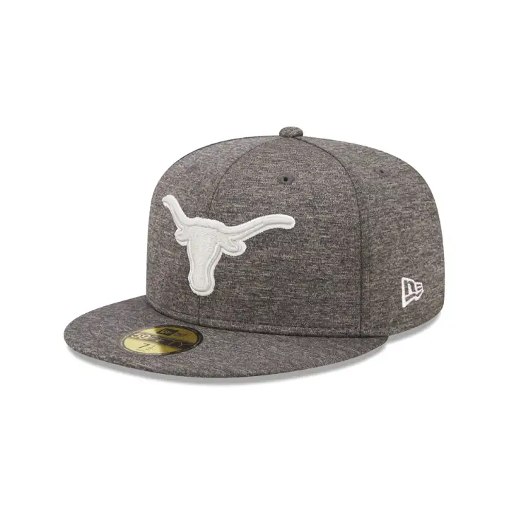 Casquette 59FIFTY Texas Longhorns NCAA Tonal Heathered gris graphite