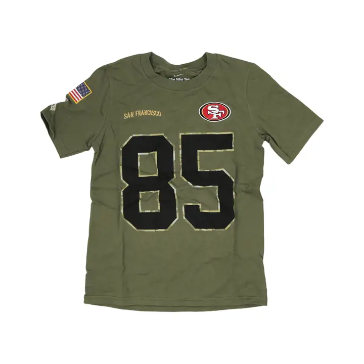 T-shirt 49ERS NFL pour jeune STS N&N 22 George Kittle OLV