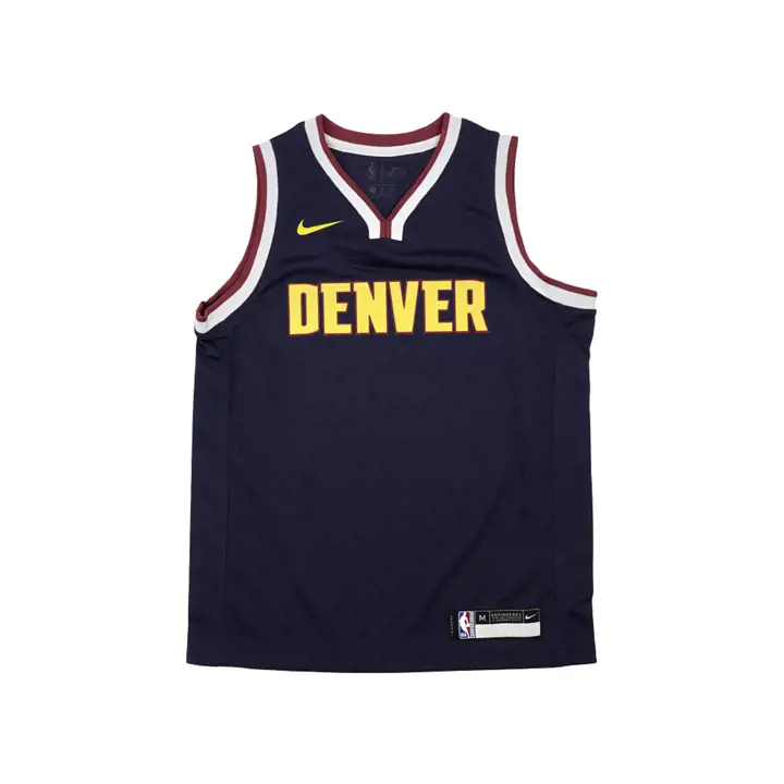 Maillot Denver Nuggets NBA pour jeune, modèle vierge Swingman, marine