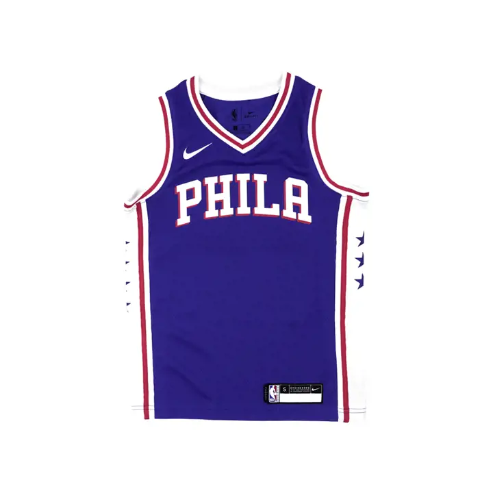 Maillot Swingman bleu Philadelphia 76ers NBA Youth vierge