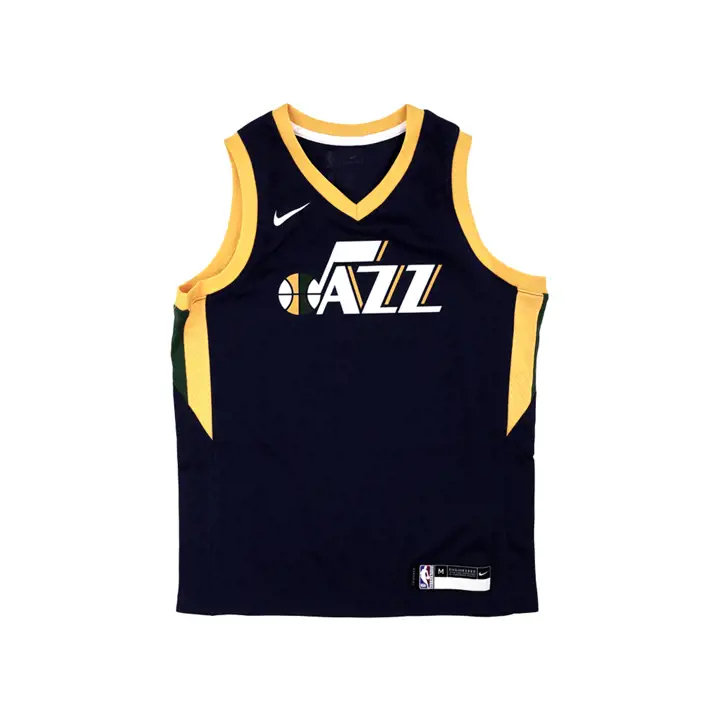 Maillot vierge NBA Utah Jazz Youth Swingman jaune