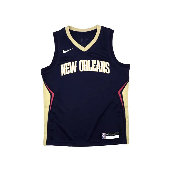 Maillot Swingman vierge bleu marine des Pelicans de la Nouvelle-Orléans NBA pour jeune