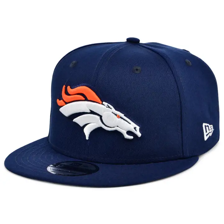 Casquette New Era 9Fifty NFL Denver Broncos Duplex bleu marine