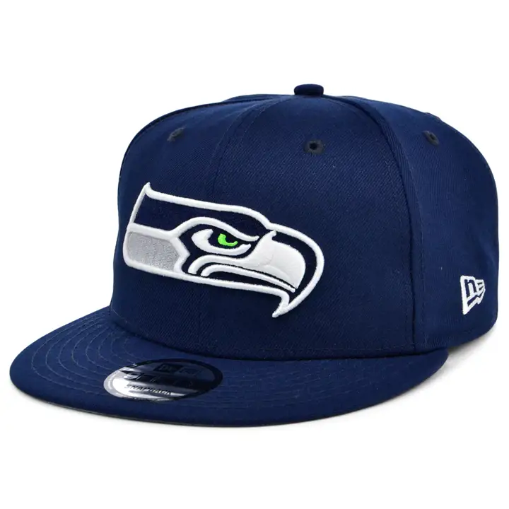 Seattle Seahawks NFL Duplex 9Fifty marine