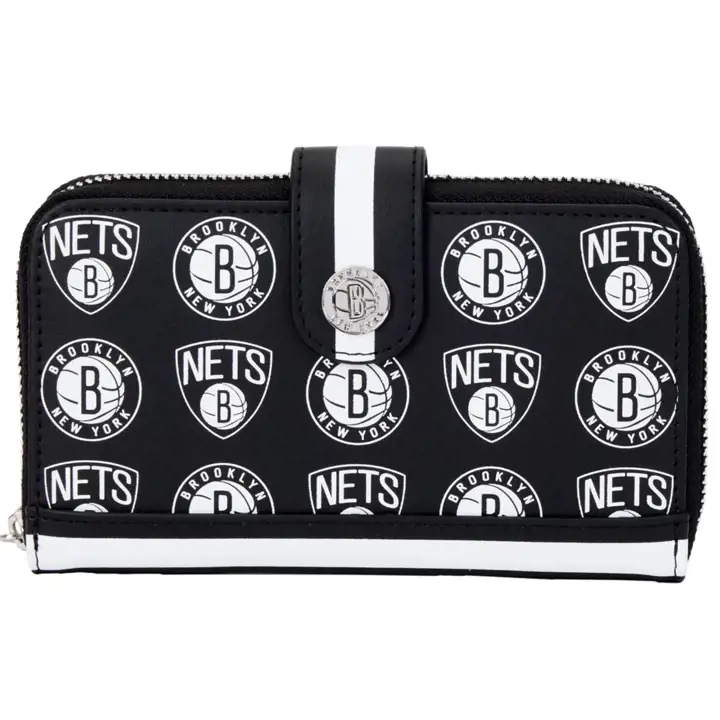 Portefeuille avec logo des Brooklyn Nets ast