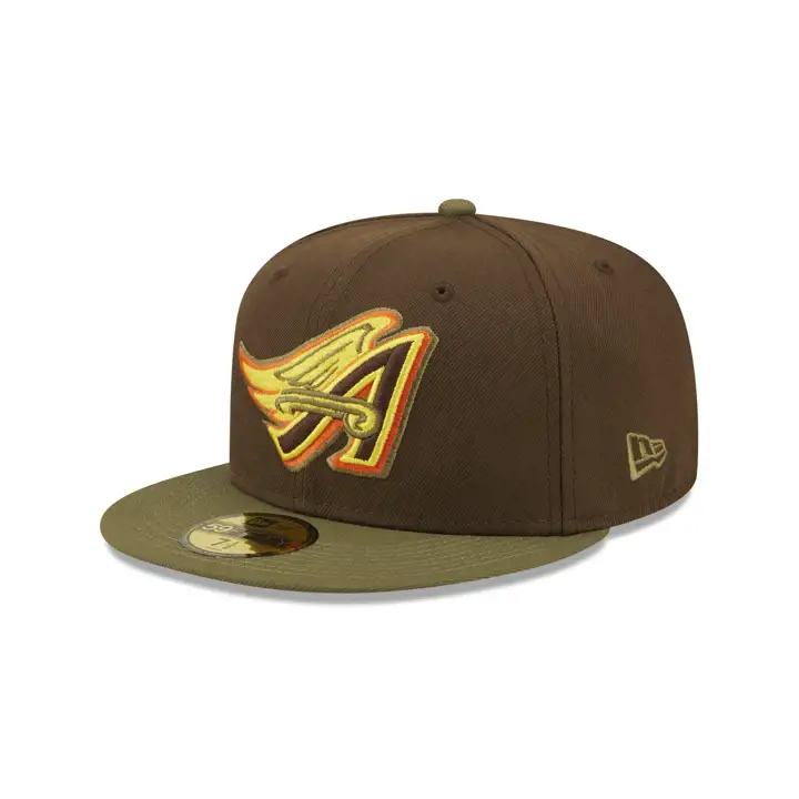 Anaheim Angels MLB COLOR UV 59FIFTY FINS DE SÉRIE A AVEC AILERONwln