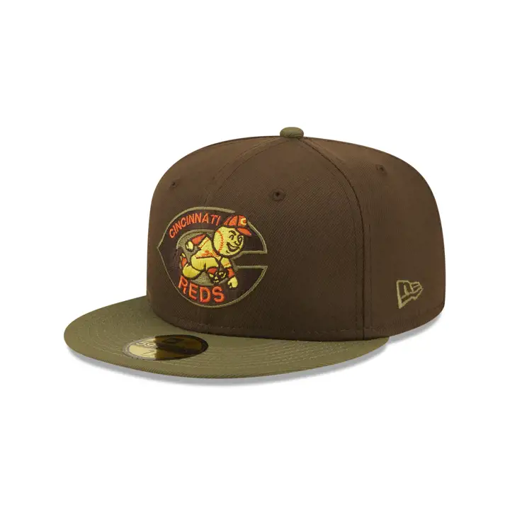 Casquette 59FIFTY MLB COLOR UV des Cincinnati Reds - FIN DE SÉRIE C AVEC LOGO ARRIÈRE RUNNING M