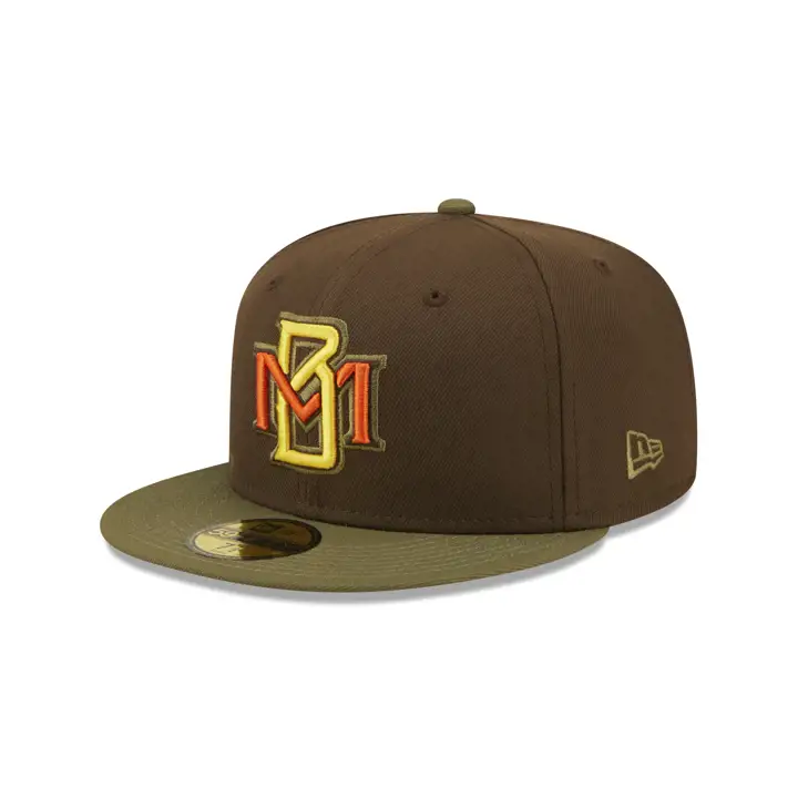 Milwaukee Brewers MLB COLOR UV 59FIFTY LEFTOVERS MBwlnt/olv/