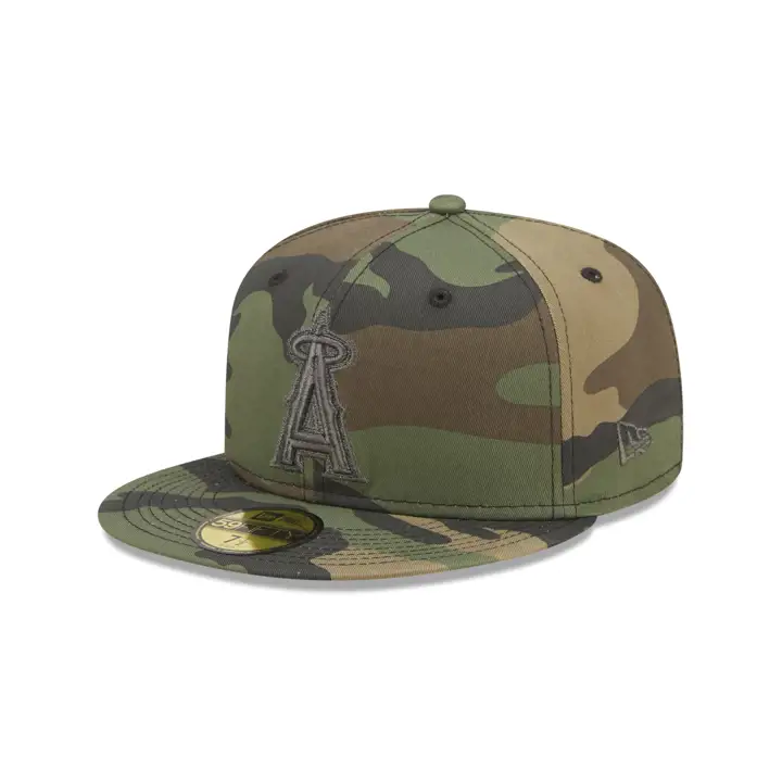 Casquette Anaheim Angels MLB CAMOMETAL 59FIFTY camouflage