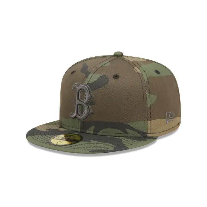 Boston Red Sox MLB CAMOMETAL 59FIFTY camo