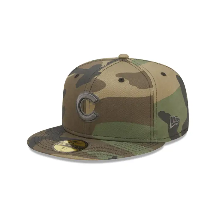 Chicago Cubs MLB CAMOMETAL 59FIFTY camouflage