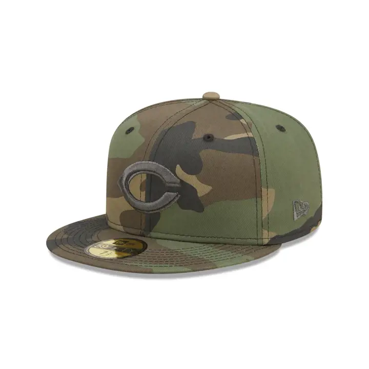 Cincinnati Reds MLB CAMOMETAL 59FIFTY camo