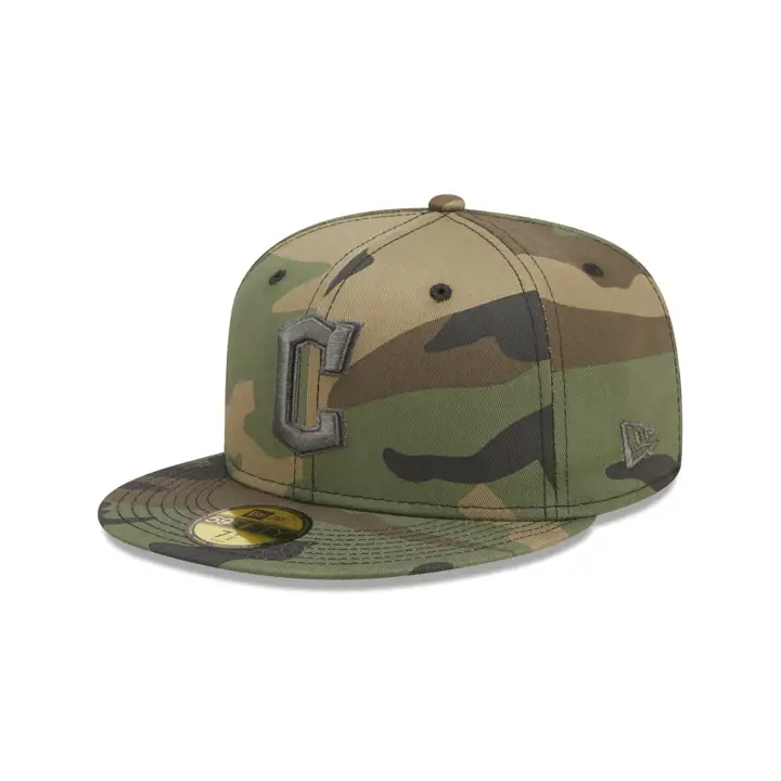 Cleveland Guardians MLB CAMOMETAL 59FIFTY camouflage