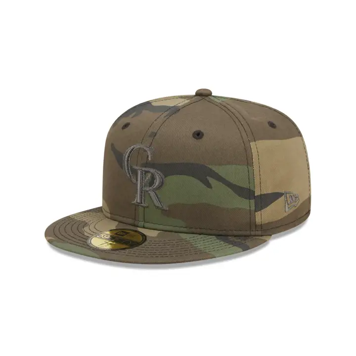 Colorado Rockies MLB CAMOMETAL 59FIFTY camouflage