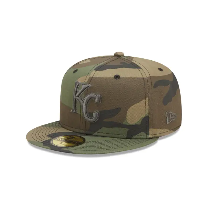 Casquette 59FIFTY MLB CAMOMETAL des Kansas City Royals