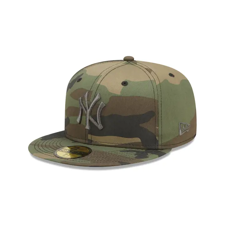 Casquette New York Yankees MLB CAMOMETAL 59FIFTY camouflage