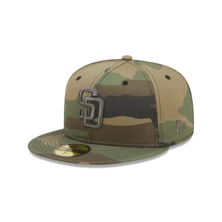 San Diego Padres MLB CAMOMETAL 59FIFTY camouflage