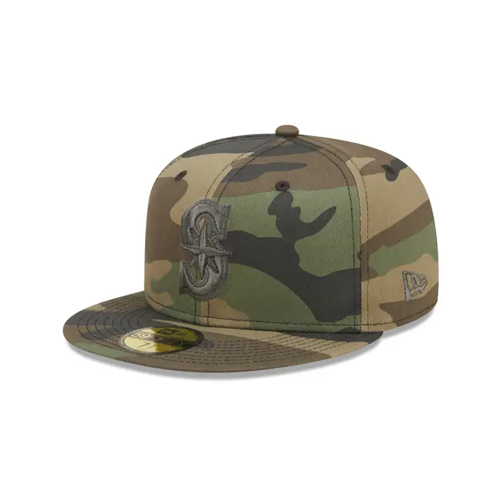 Seattle Mariners MLB CAMOMETAL 59FIFTY camouflage