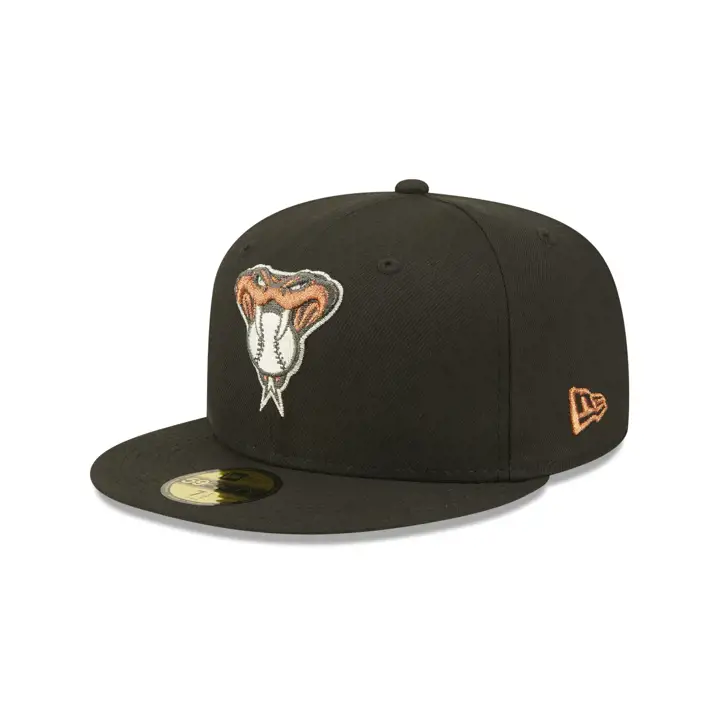 Arizona Diamondbacks MLB IRIDESCENT 59FIFTY snakeheadblk/cop