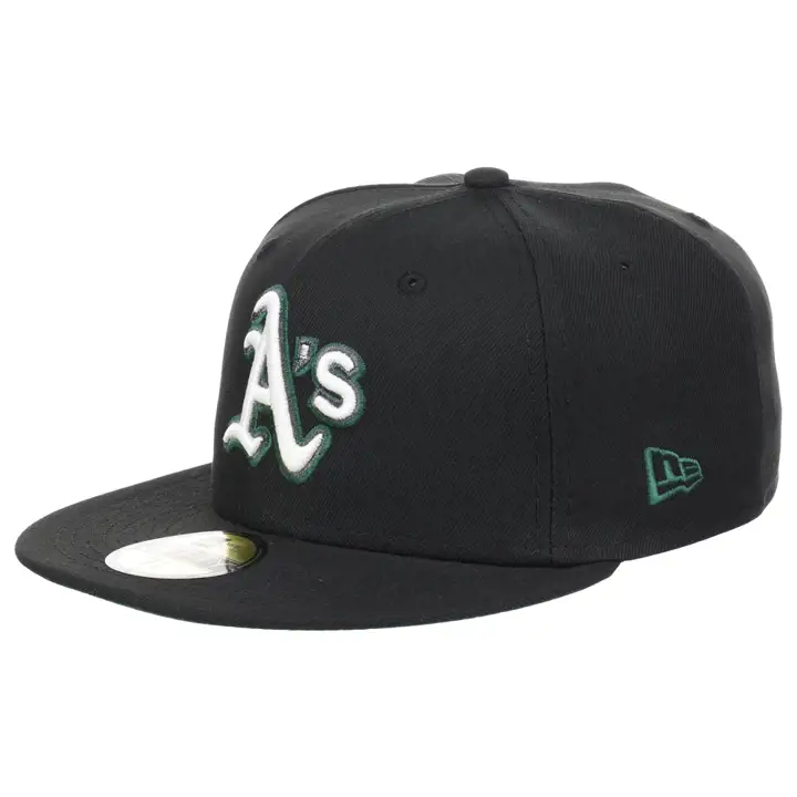 Oakland Athletics MLB IRIDESCENT 59FIFTY A'Sblk/grn