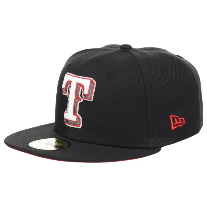 Texas Rangers MLB IRIDESCENT 59FIFTY Tblk/rouge