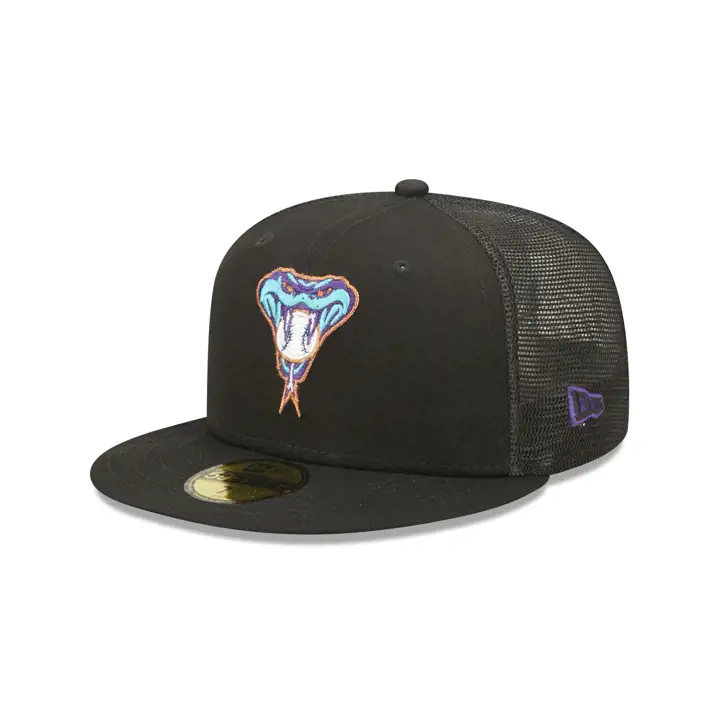 Arizona Diamondbacks MLB MESHBACK ÉCUSSON 59FIFTY INAUGURATION 1998b