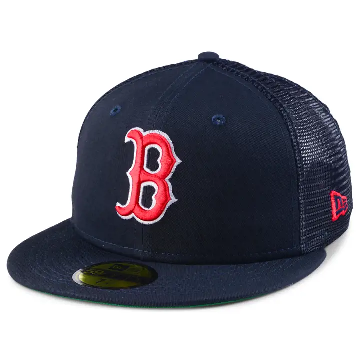 Casquette Boston Red Sox MLB MESHBACK PATCH 59FIFTY ASG 99 marine/verte