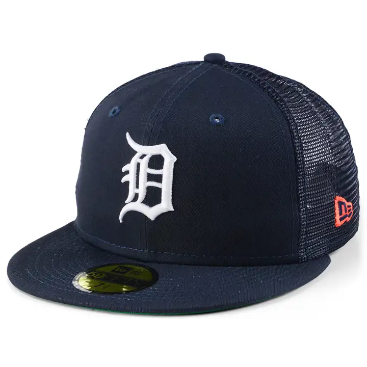 Detroit Tigers MLB MESHBACK PATCH 59FIFTY ASG 2005bleu marine/vert