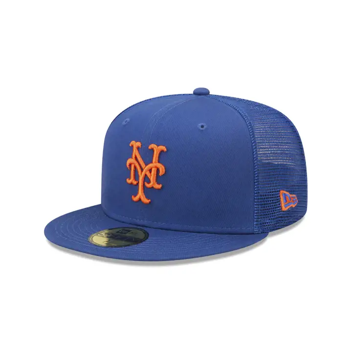 New York Mets MLB MESHBACK PATCH 59FIFTY WS 1969rbl/grn