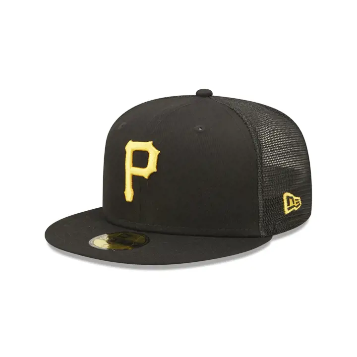 Pittsburgh Pirates MLB MESHBACK PATCH 59FIFTY ASG 2006 noir/vert