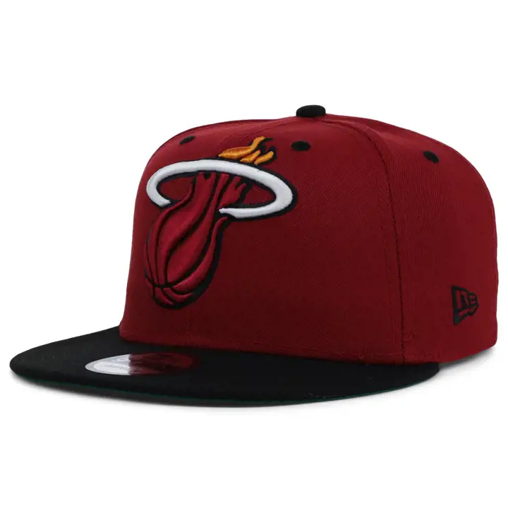 Casquette Miami Heat NBA Think Big 9FIFTY rouge/noir/vert