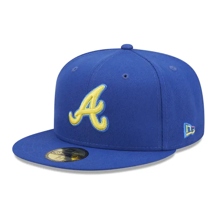 Casquette ajustée MLB Thermal Scan 59FIFTY Atlanta Braves bleu/bleu/rouge