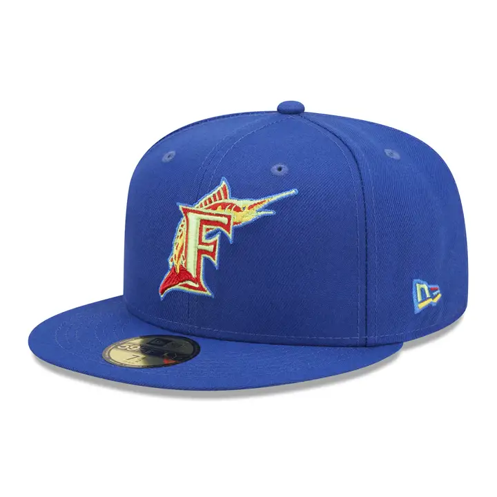 Casquette Florida Marlins MLB Thermal Scan 59FIFTY bleu/bleu/rouge