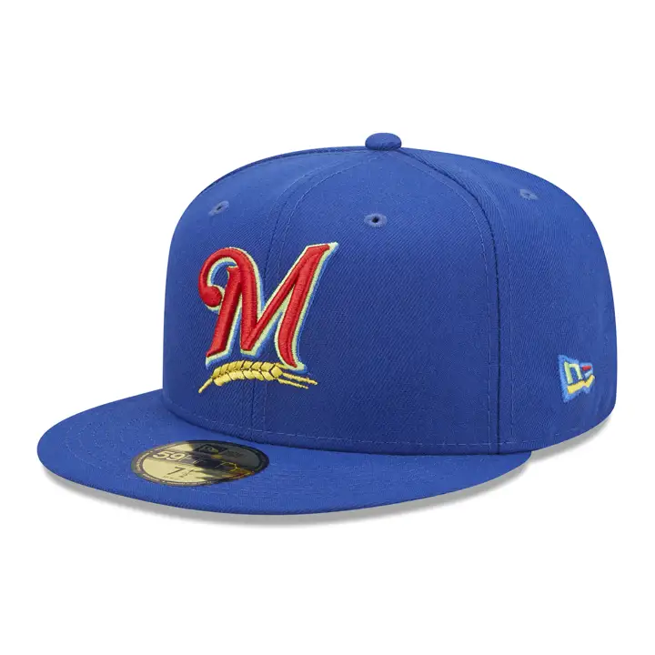 Casquette MLB Milwaukee Brewers Thermal Scan 59FIFTY bleu/bleu/rouge