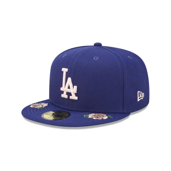 Los Angeles Dodgers MLB Double Rose 59FIFTY bleu/bleu/rose