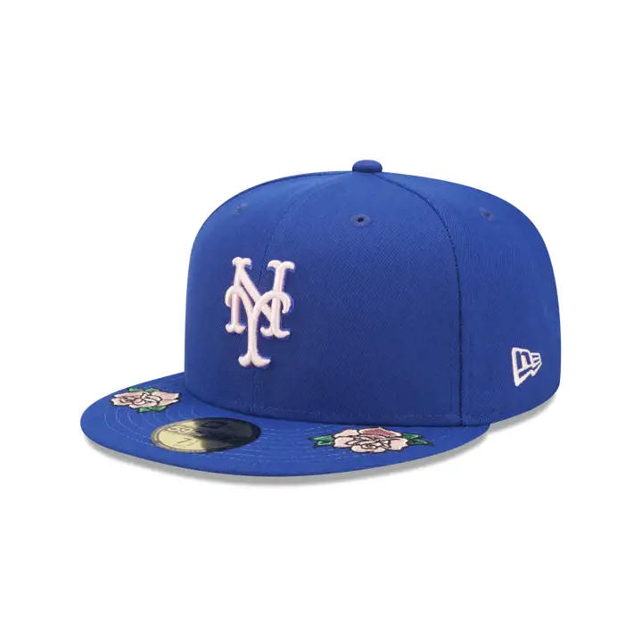 New York Mets MLB Double Rose 59FIFTY bleu/bleu/rose