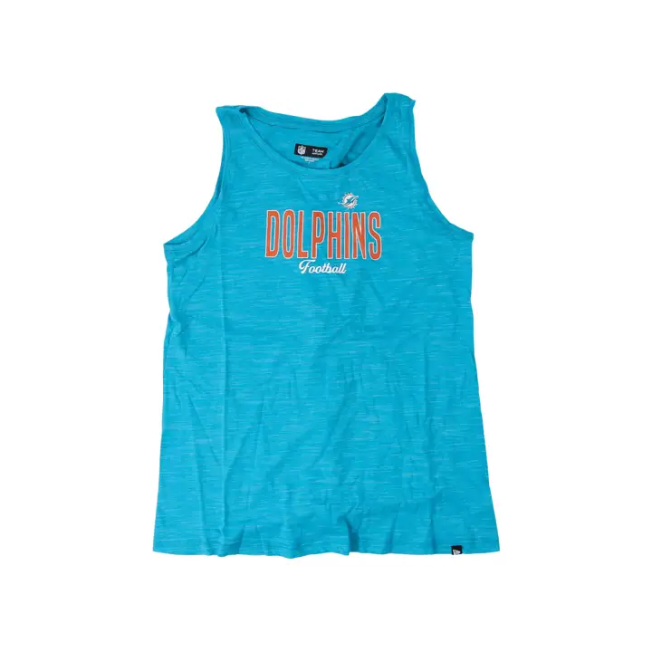 Débardeur Femme NFL Miami Dolphins Space Dye 22 Sarcelle
