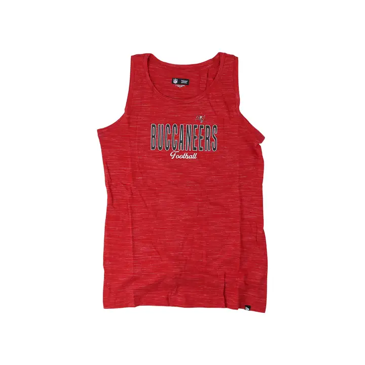 Débardeur Femme Tampa Bay Buccaneers NFL Space Dye 22 Rouge