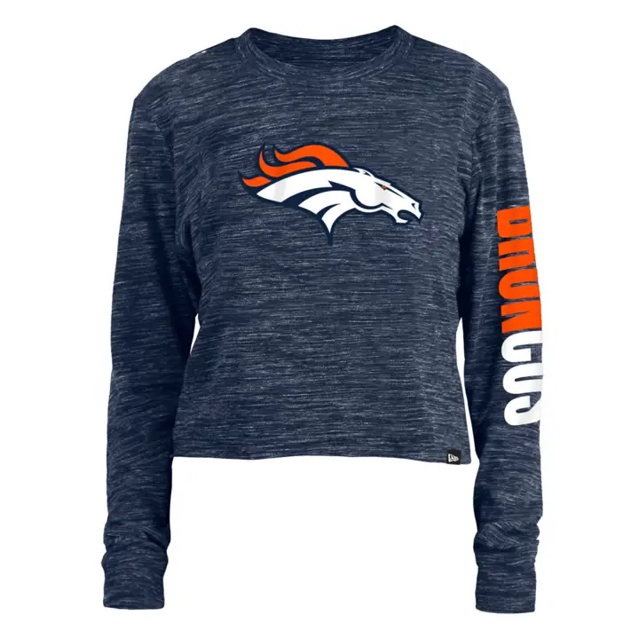 Denver Broncos NFL Femme Space Dye ML 22 Org