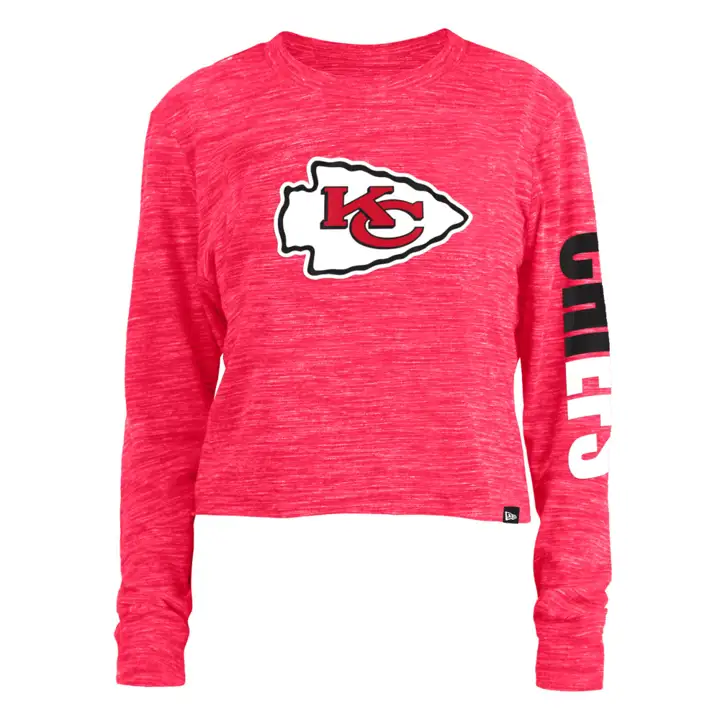 Kansas City Chiefs NFL Femme Space Dye ML 22 Rouge