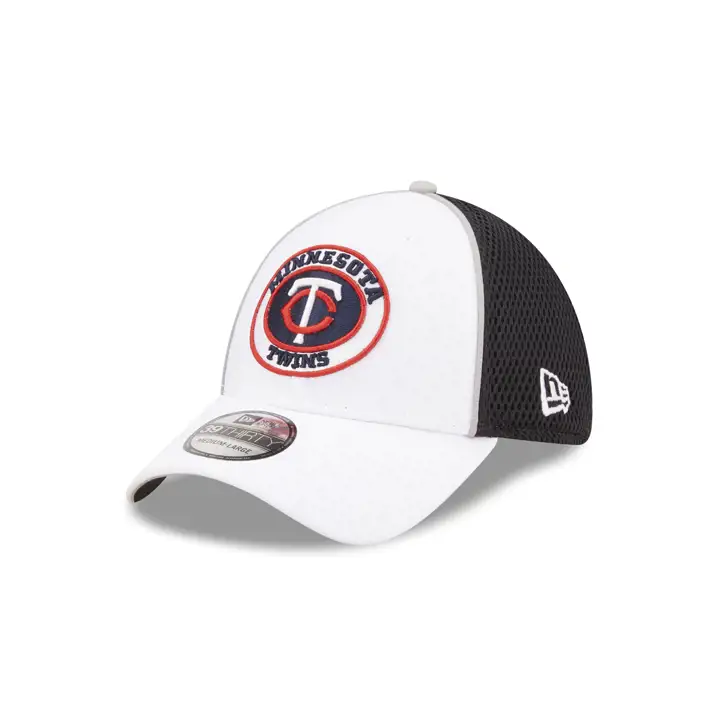Minnesota Twins Écusson Circulaire MLB 39thirty Blanc