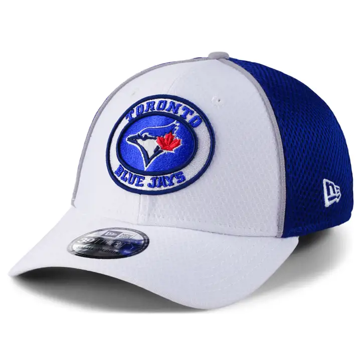 Casquette 39THIRTY MLB Toronto Blue Jays avec écusson rond blanche